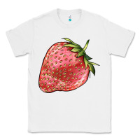 White strawberry Classic Tee - BarkalooDesign