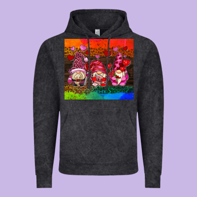Valentines Day Gnome Vintage Hoodie Designed By Adodesignshop
