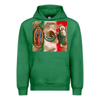 Emerald Virgin Mary and San Judas Urban Hoodie - CTS Tumbler Store