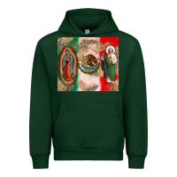 Forest Green Virgin Mary and San Judas Urban Hoodie - CTS Tumbler Store