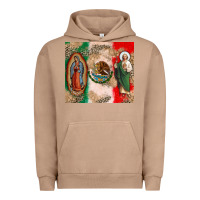 Pigment Burro Virgin Mary and San Judas Urban Hoodie - CTS Tumbler Store