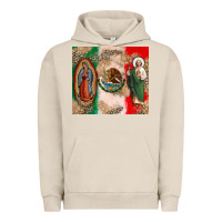 Pigment French Oak Virgin Mary and San Judas Urban Hoodie - CTS Tumbler Store