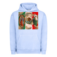 Pigment Grape Ice Virgin Mary and San Judas Urban Hoodie - CTS Tumbler Store