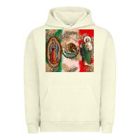 Pigment Pistachio Virgin Mary and San Judas Urban Hoodie - CTS Tumbler Store