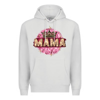 Mama With Round Leopard Premium Hoodie | Teevron