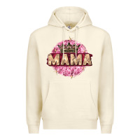 Sandshell mama with round leopard Premium Hoodie - Zillion Design Studio