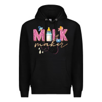 Black milk maker Premium Hoodie - Zillion Design Studio