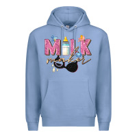 Colony Blue milk maker Premium Hoodie - Zillion Design Studio