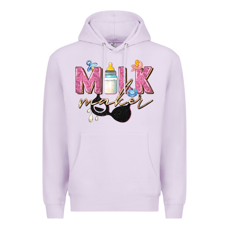 Milk Maker Premium Hoodie by Zillion Design Studio | Teevron