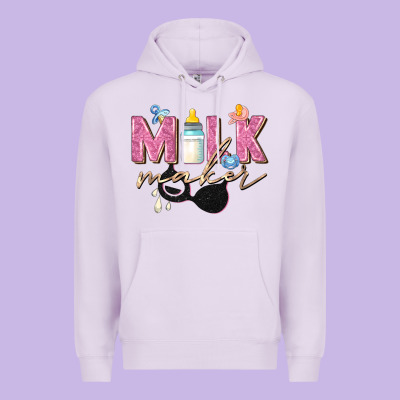 Milk Maker Premium Hoodie Designed By Zillion Design Studio