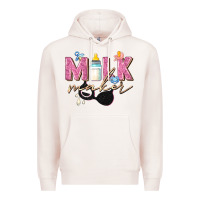 Pale Pink milk maker Premium Hoodie - Zillion Design Studio