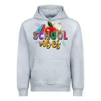 Heather Grey school vibes Urban Hoodie - Zillion Design Studio