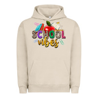 Pigment French Oak school vibes Urban Hoodie - Zillion Design Studio