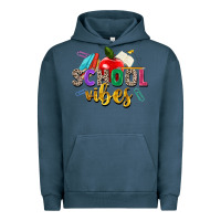 Pigment Midnight Navy school vibes Urban Hoodie - Zillion Design Studio