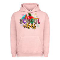 Pigment Salmon school vibes Urban Hoodie - Zillion Design Studio