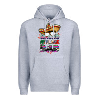 Heather Grey nacho average dad Premium Hoodie - CTS Tumbler Store