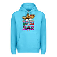 Ocean Blue nacho average dad Premium Hoodie - CTS Tumbler Store