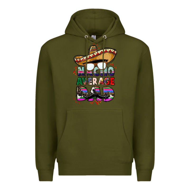 Nacho Average Dad Premium Hoodie by CTS Tumbler Store | Teevron