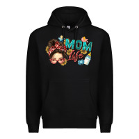 Black mom life Premium Hoodie - Zillion Design Studio