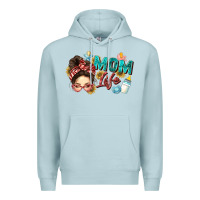 Blue Mist mom life Premium Hoodie - Zillion Design Studio