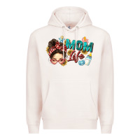 Pale Pink mom life Premium Hoodie - Zillion Design Studio