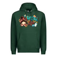 Sports Green mom life Premium Hoodie - Zillion Design Studio
