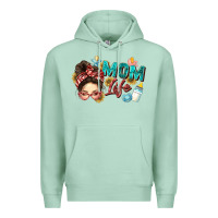 Seafoam mom life Premium Hoodie - Zillion Design Studio
