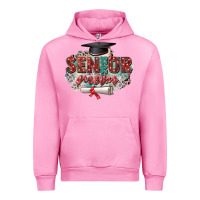 Fuchsia Pink senior 2023 mom Urban Hoodie - Zillion Design Studio