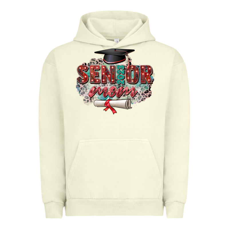 Senior 2023 Mom Urban Hoodie by Zillion Design Studio | Teevron