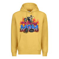 Antique Gold motocross mom Premium Hoodie - Zillion Design Studio