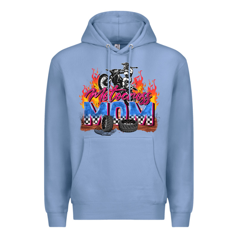 Motocross Mom Premium Hoodie by Zillion Design Studio | Teevron