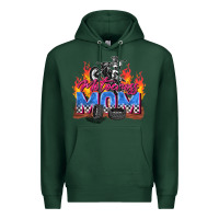 Sports Green motocross mom Premium Hoodie - Zillion Design Studio