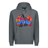 Rock motocross mom Premium Hoodie - Zillion Design Studio