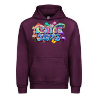 Mauve Wine senior 2023 Urban Hoodie - Zillion Design Studio