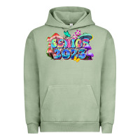 Pigment Oil Green senior 2023 Urban Hoodie - Zillion Design Studio