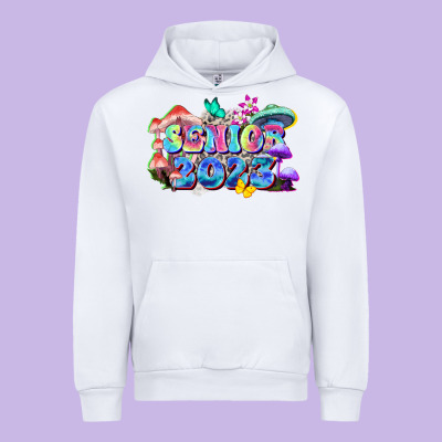 Senior 2023 Urban Hoodie Designed By Zillion Design Studio