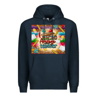 Navy nacho average teacher Premium Hoodie - CTS Tumbler Store