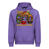 Tulip with god all things are possible Urban Hoodie - CTS Tumbler Store