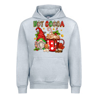 Heather Grey hot cocoa gnome Urban Hoodie - texasbilliewilder
