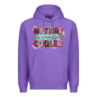 Purple naynay like a mom Premium Hoodie - Zillion Design Studio