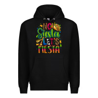 Black no siesta lets fiesta Premium Hoodie - CTS Tumbler Store