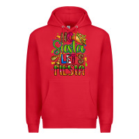 Red no siesta lets fiesta Premium Hoodie - CTS Tumbler Store