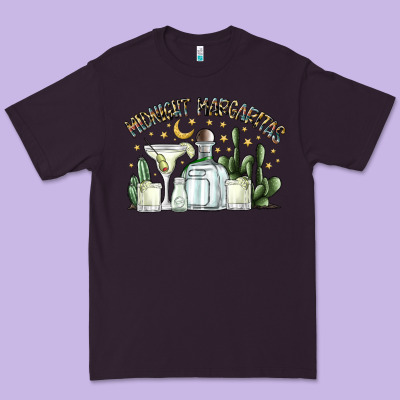 Midnight Margaritas Premium Tee Designed By Sublimationcraftshop