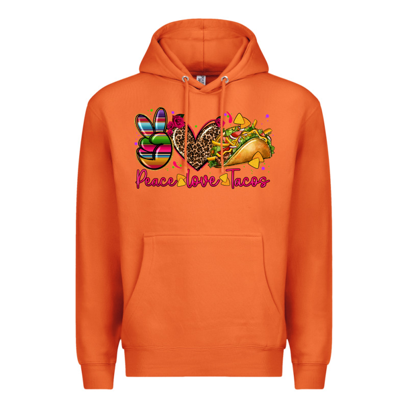 Peace Love Tacos Premium Hoodie by CTS Tumbler Store | Teevron