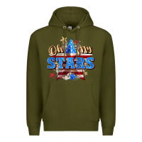 Army Green oh my stars Premium Hoodie - Zillion Design Studio