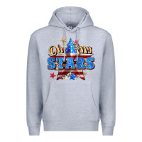 Heather Grey oh my stars Premium Hoodie - Zillion Design Studio