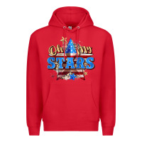 Red oh my stars Premium Hoodie - Zillion Design Studio
