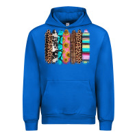 Cobalt Western brushstrokes Urban Hoodie - CTS Tumbler Store
