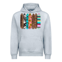 Heather Grey Western brushstrokes Urban Hoodie - CTS Tumbler Store