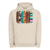 Pigment French Oak Western brushstrokes Urban Hoodie - CTS Tumbler Store